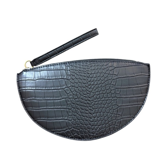 A New Day Faux Alligator Wristlet Clutch - Picture 1 of 13